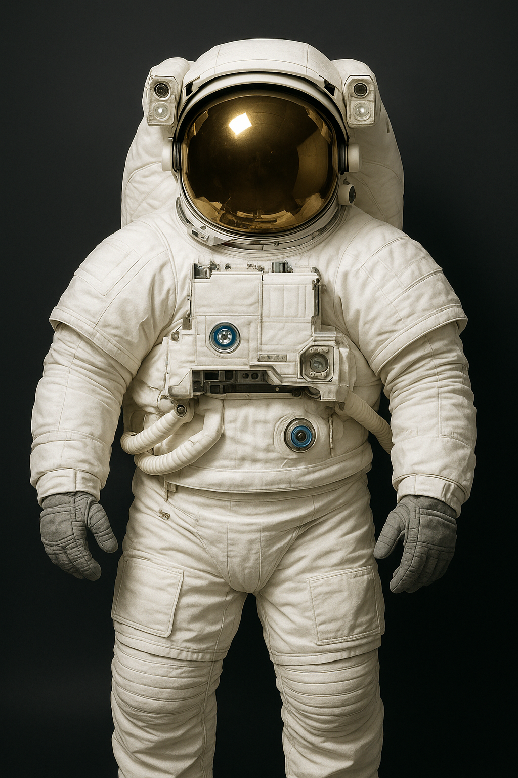 An example of an AI-generated astronaut image